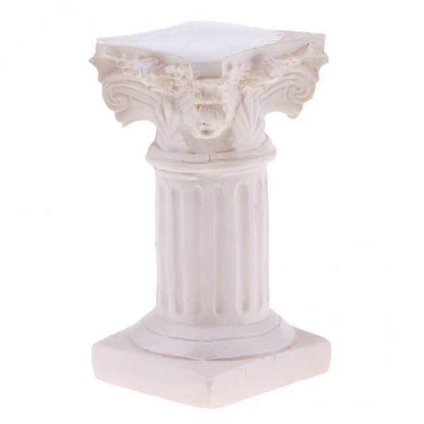 4X Roman Column Model Miniature for Sand Table Scenery Layout Accessory