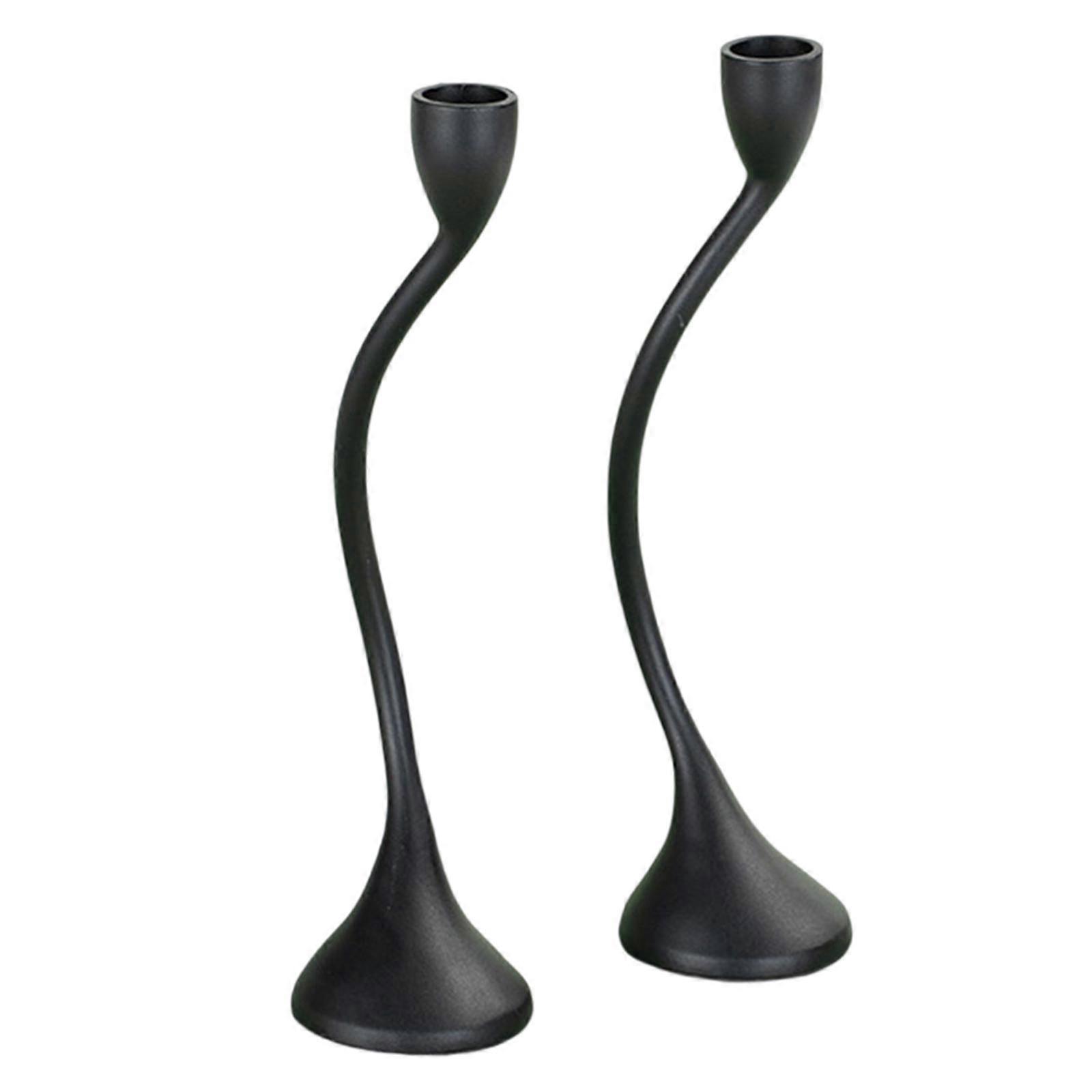 Retro Candle Holder Exquisite Table Decor Delicate Accessories Candelabra for