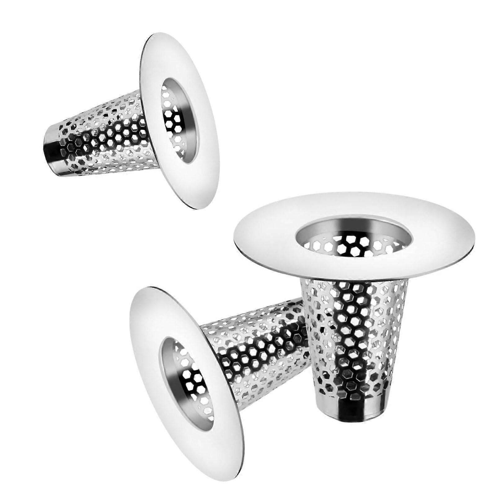 Stainless Steel Shower Strainer, Sink Strainer Insert for Filtering Foreign Objects