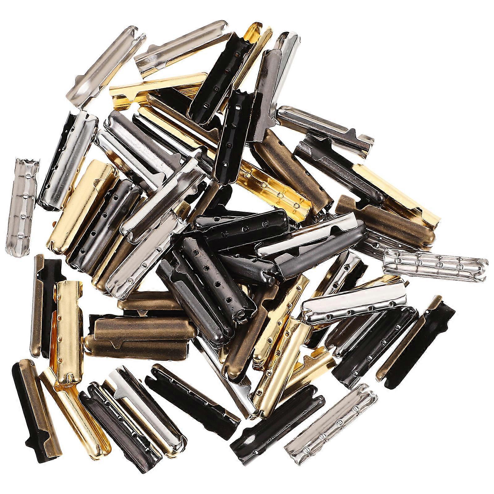 80pcs Shoelace Tips with Smooth Ends for Repairing Frayed Laces Universal Fit for Sneakers and Shoes