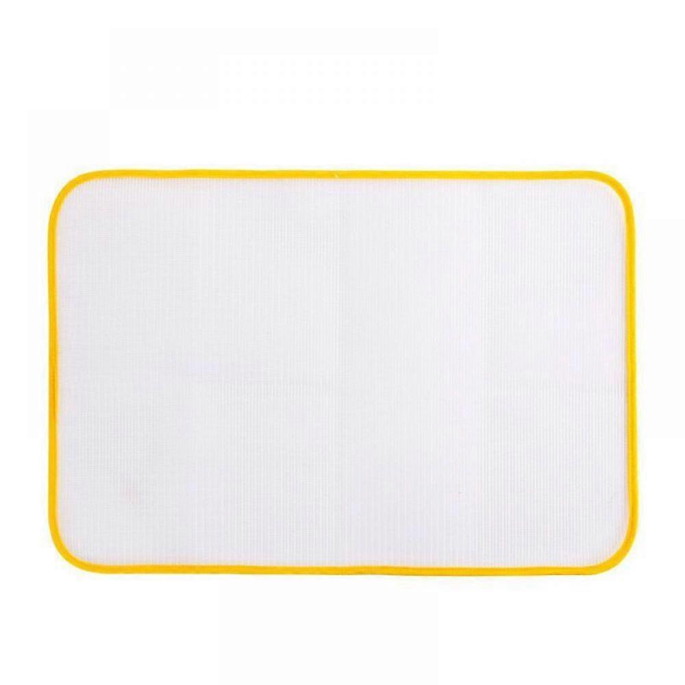 8 Stück Bügelnetz, Bügelkissen zum einfachen Bügeln und Schutz, schützendes Netztuch Bügeltuchunterlage 60 x 40 (zufällige Farbe)