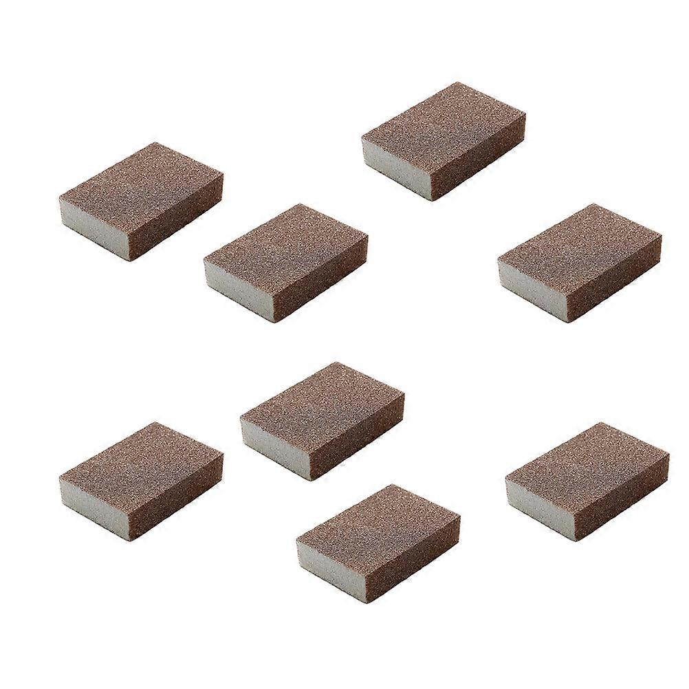 Household Cleaning Products Multifunctional Cleaning Brush Emery Sponge Wipe For Kitchen Cleaning 8Pcs 10*7*2.6cm