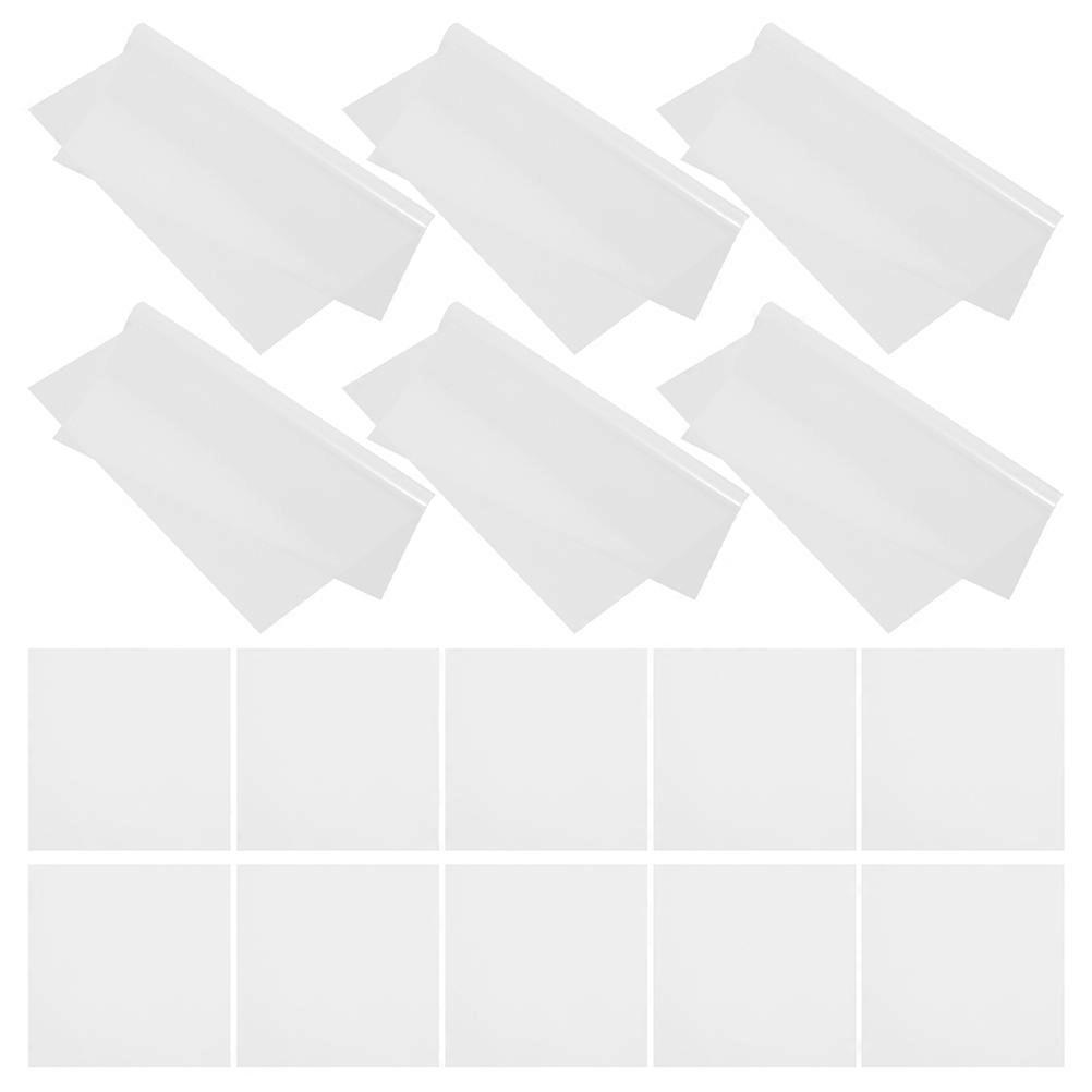 Cellophane Wrap Clear Cellophane Sheets For Diy Crafts Water Resistant Professional Users 100Set