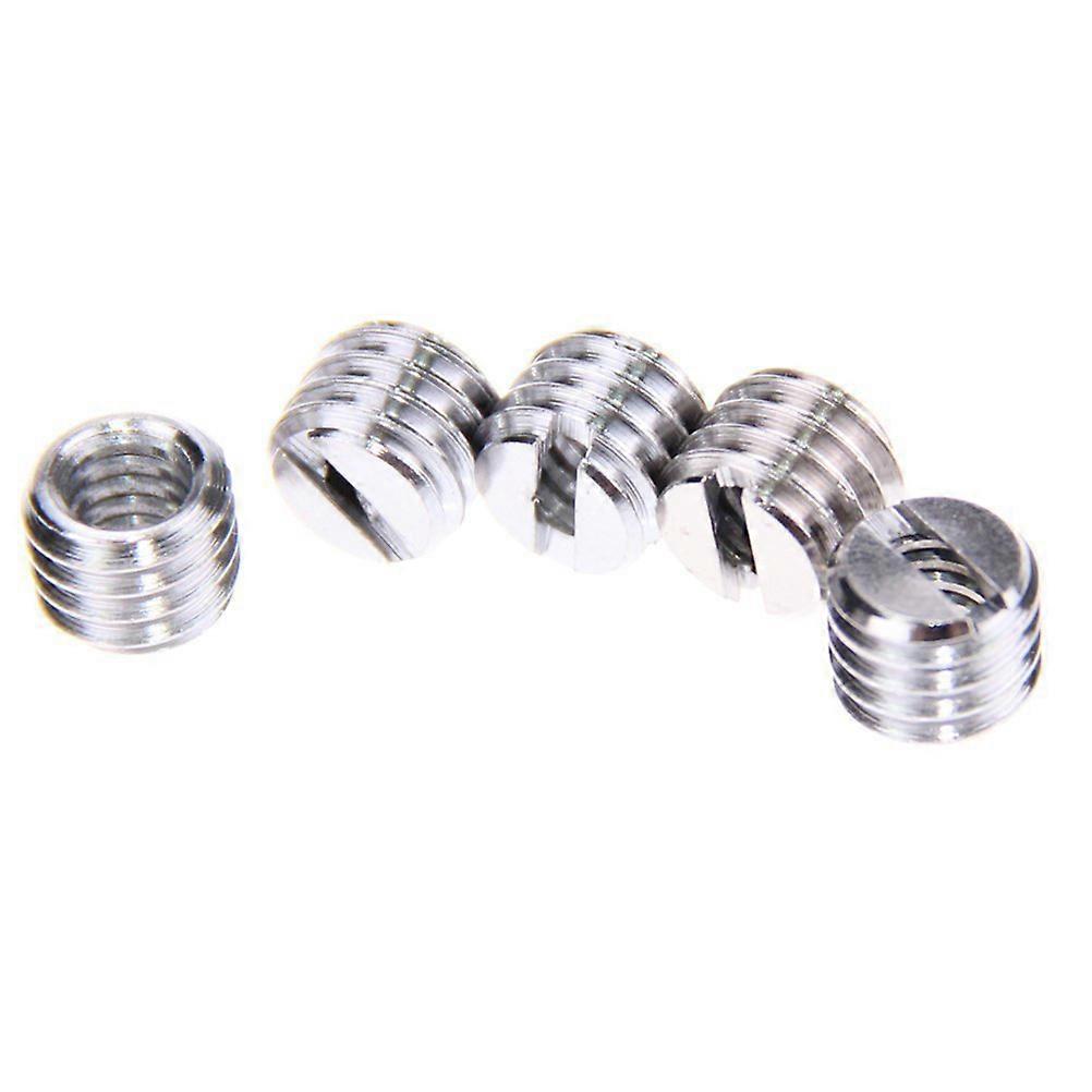 Threaded Tripod Screw Adapter Camera Conversion Screw For Dslr Camera Photography Silver 0 7x0 7x1 Cm 20Pack