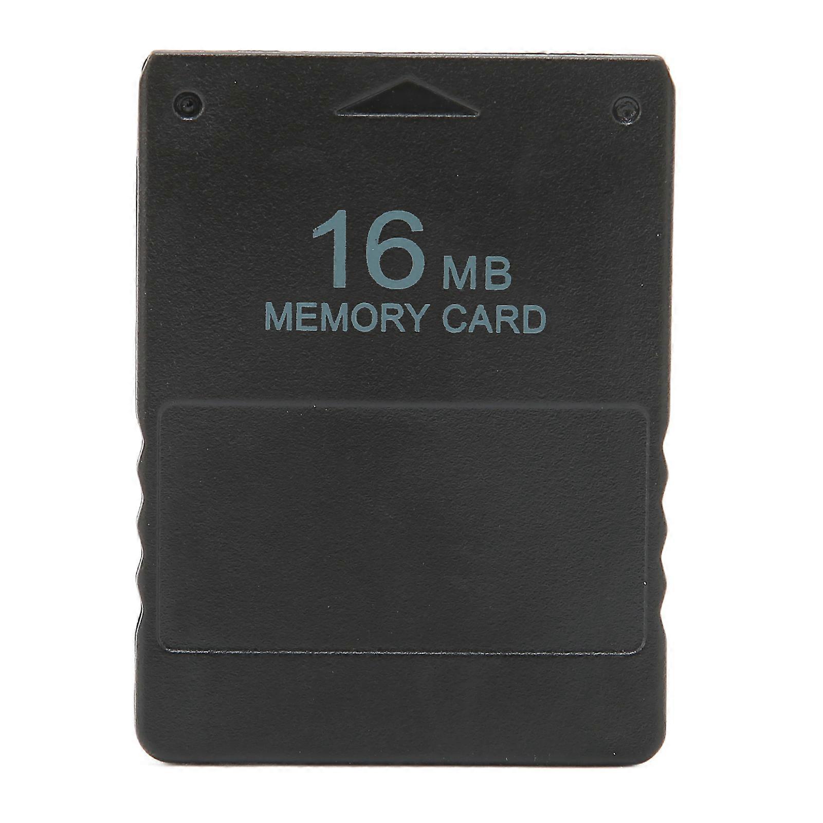 Game Console Memory Card 2 in 1 Plug and Play Stable Memory Card for PS2 Game Console16MB