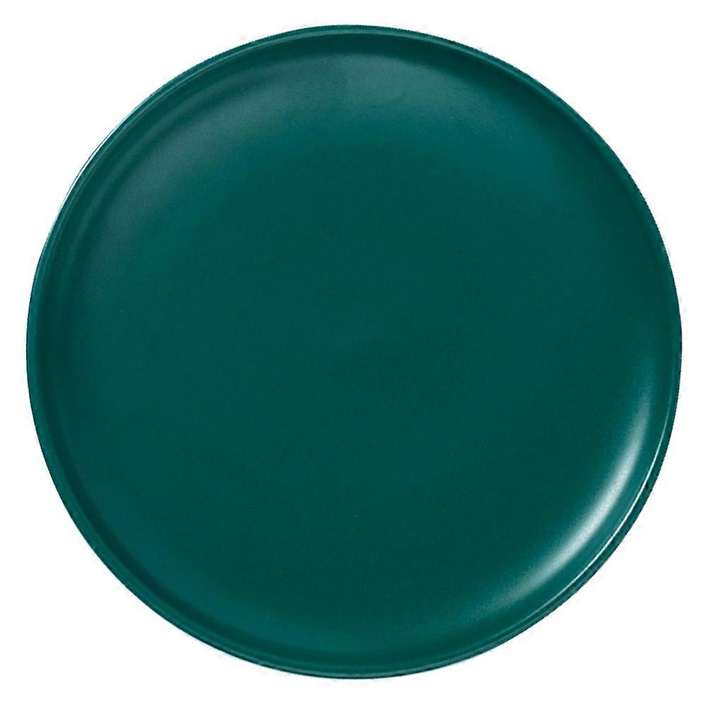 Assiettes fines mariage vert foncé 6 pouces forme ronde vaisselle 1Pack