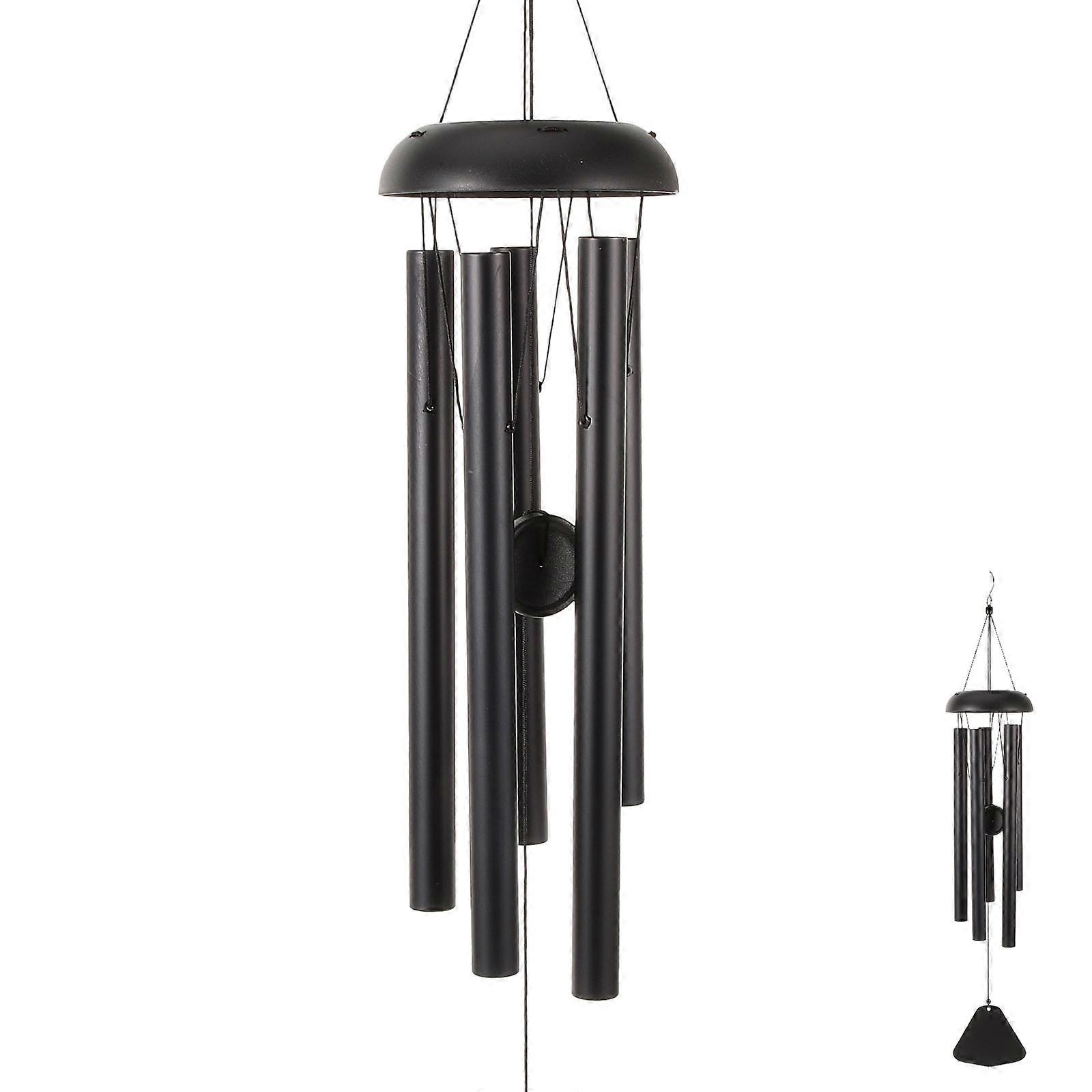 Hanging Rustic Wind Chime Decorations Wood European Retro 1Set