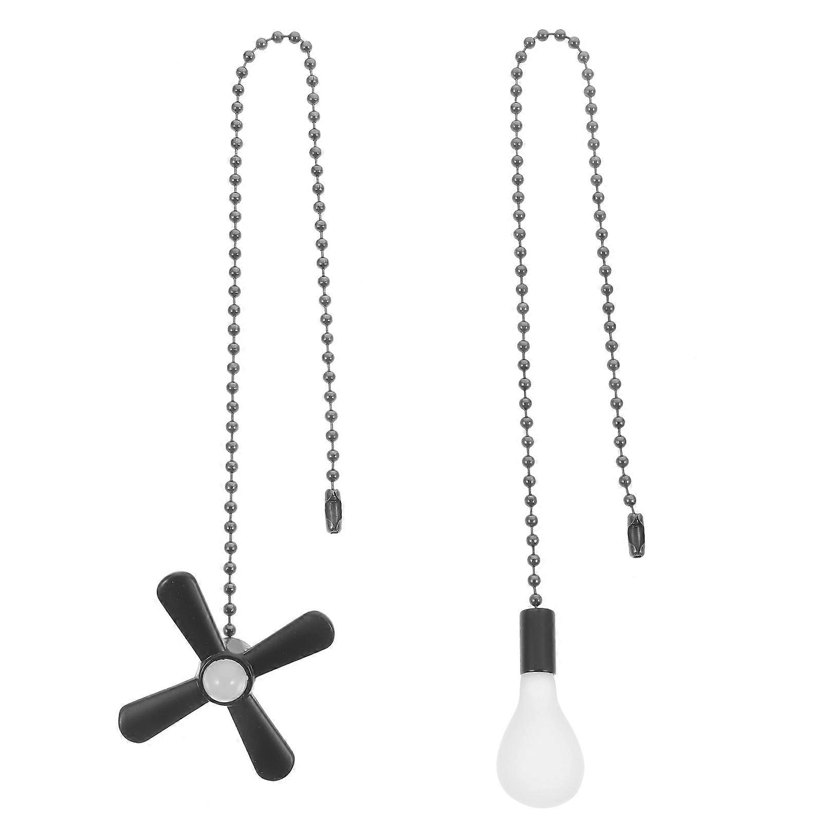 Fan Strings Pull Chain Ceiling Fan Pull Chain Hoteliers Metal 1Set