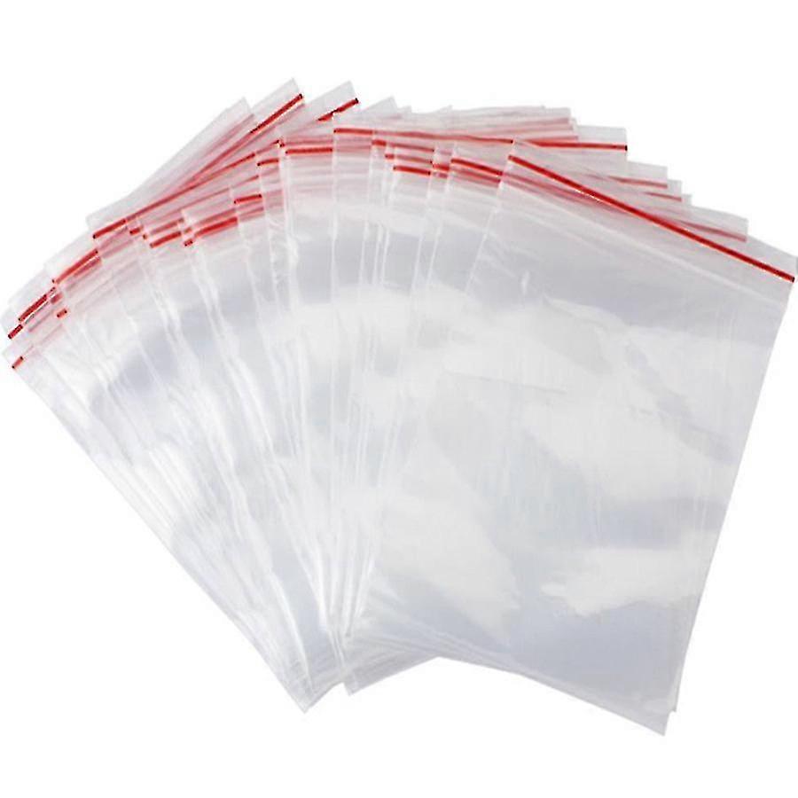 500 stk små klare ziplock-poser 6*9 cm gjenlukkbare glidelås polyposer for ulike bruksområder, plastlagringsløsninger for gjenstander