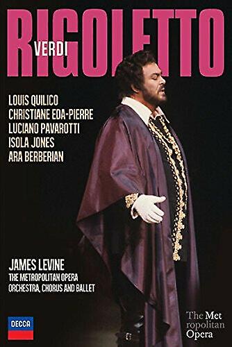 Rigoletto Metropolitan Opera (Levine) DVD (2014) James Levine cert E - Region 2