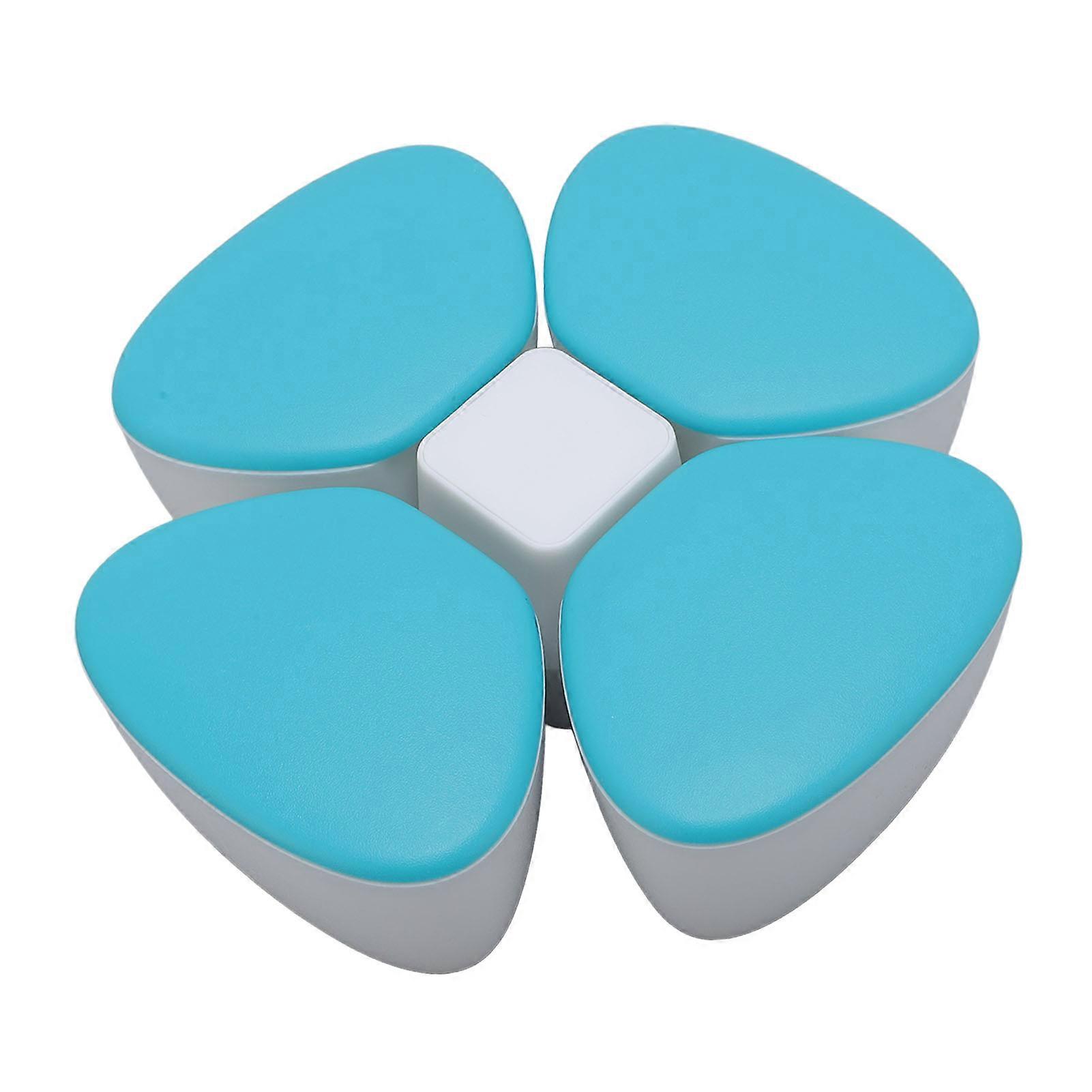 180ml 4 Compartment Portable Baby Formula Dispenser Leak Proof Container Strong Closure Snack Container Green