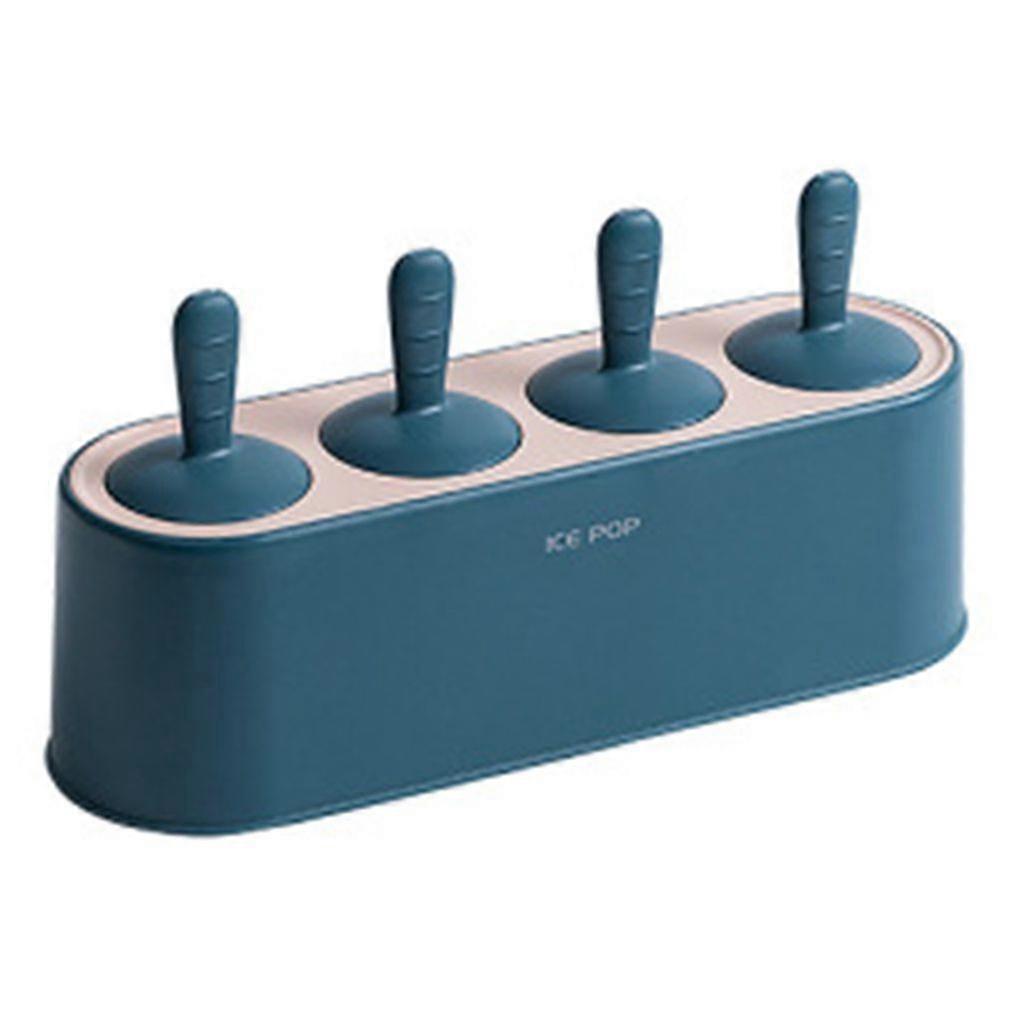 Silicone Popsicle Mold, 4-Pack, Blue
