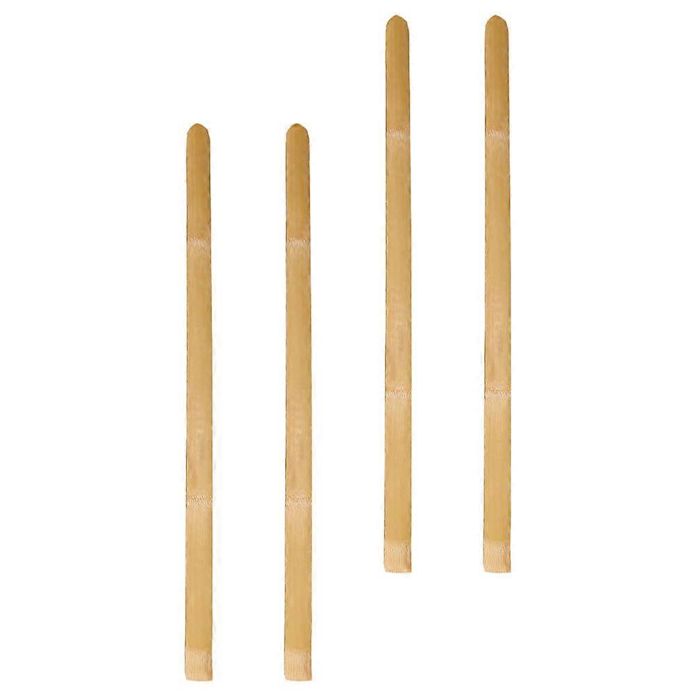 Pancake Maker Bamboo Turner Practical Pancake Making Tools Home Use 45x3x0.8CM 4Pcs