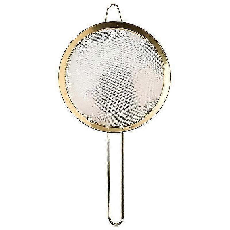 Edelstahl-Küchen-Handheld-Sieb-Mesh-Sieb-Mehlsieb-Speiseölsieb-Sieb-Kit