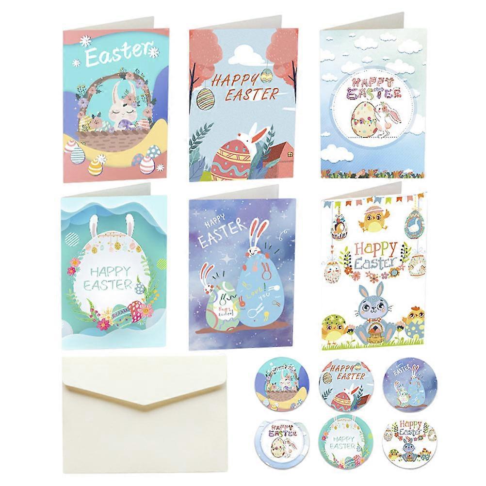 Holiday Greeting Cards Greeting Card Festive Occasions Rectangular 10.5x7cm Writing Wishes 18 Sets