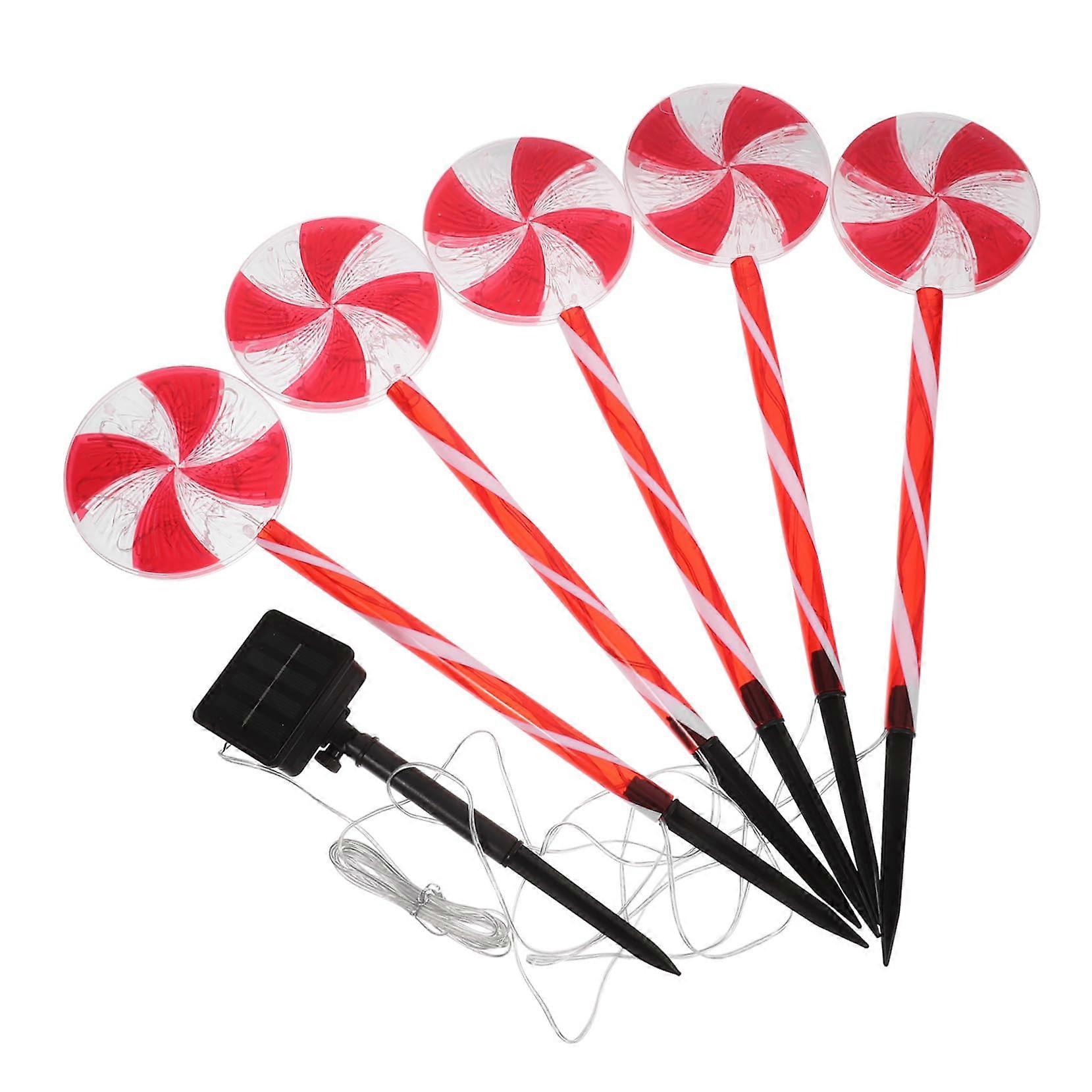 Solar Ground Stake Light One Set For Garden Pathway Lighting Backyard Decor Outdoor Yard Decor