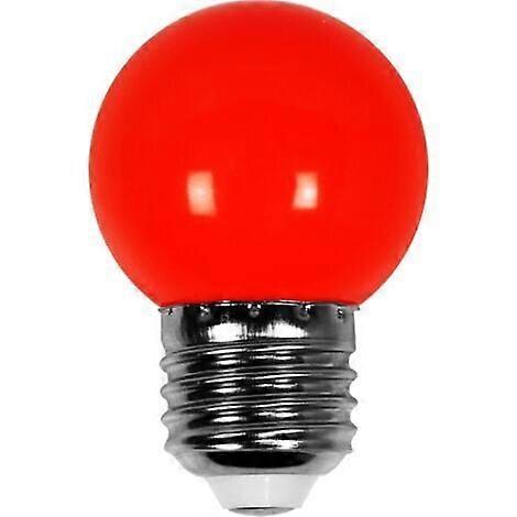 Red LED Bulb Designed for IP65 Wreath 3W - E27 Red LED Bulb