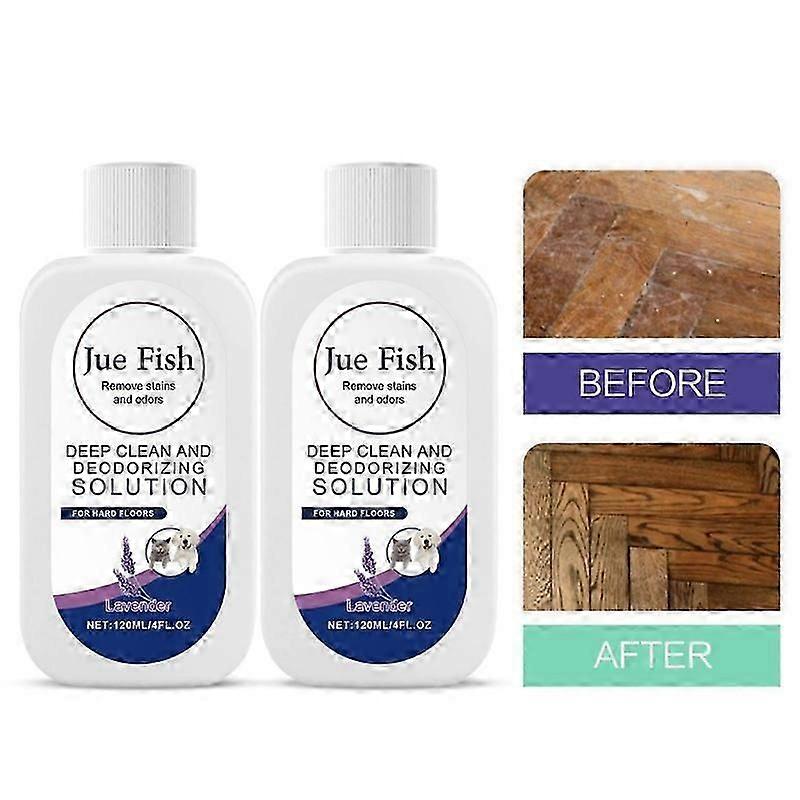 2x Cleaning Solution-Floor Clean Fluid, Multi-surface Deodorizing Cleaning Solution
