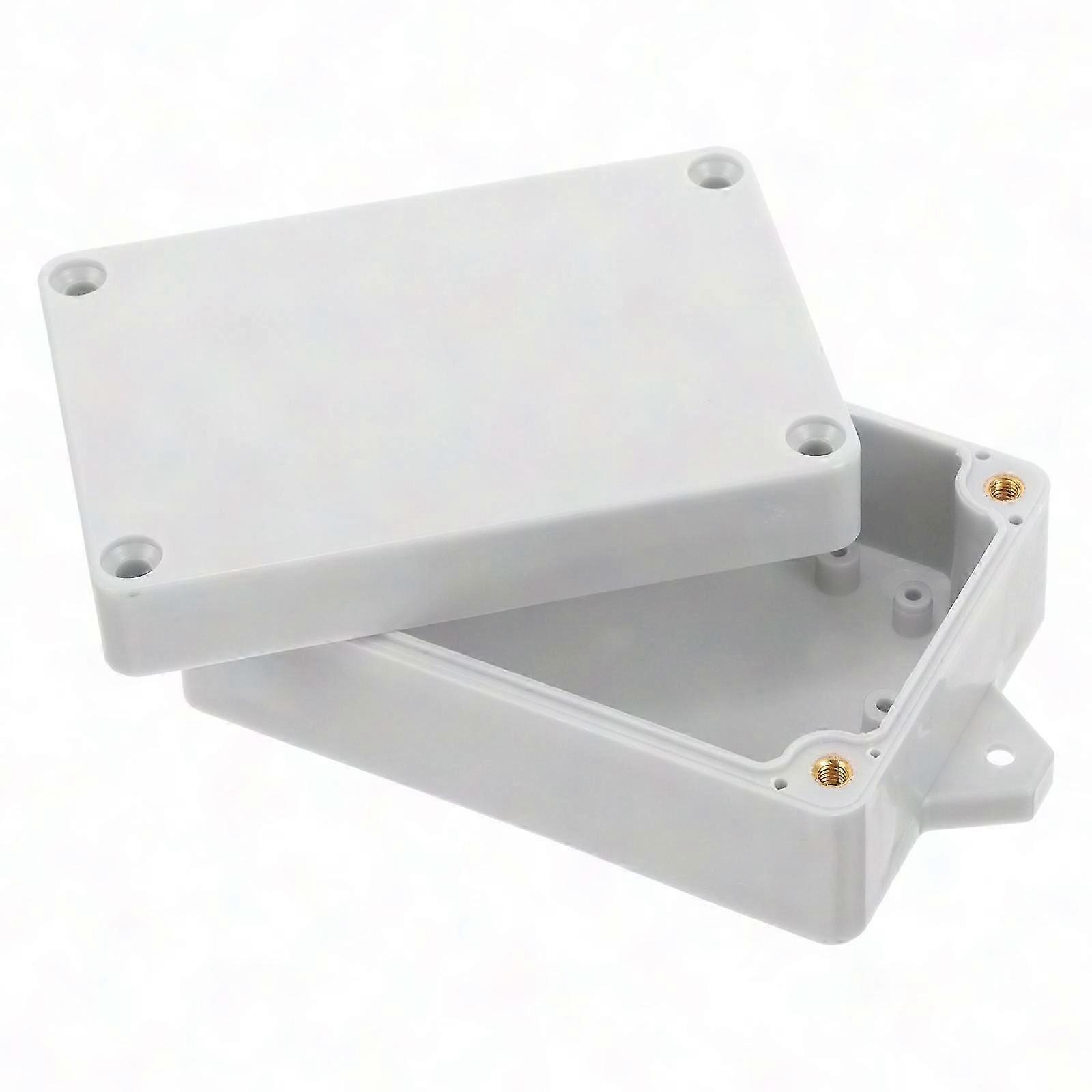 Waterproof Outdoor Junction Box for Underground Installation - White Rectangular (1 Set)