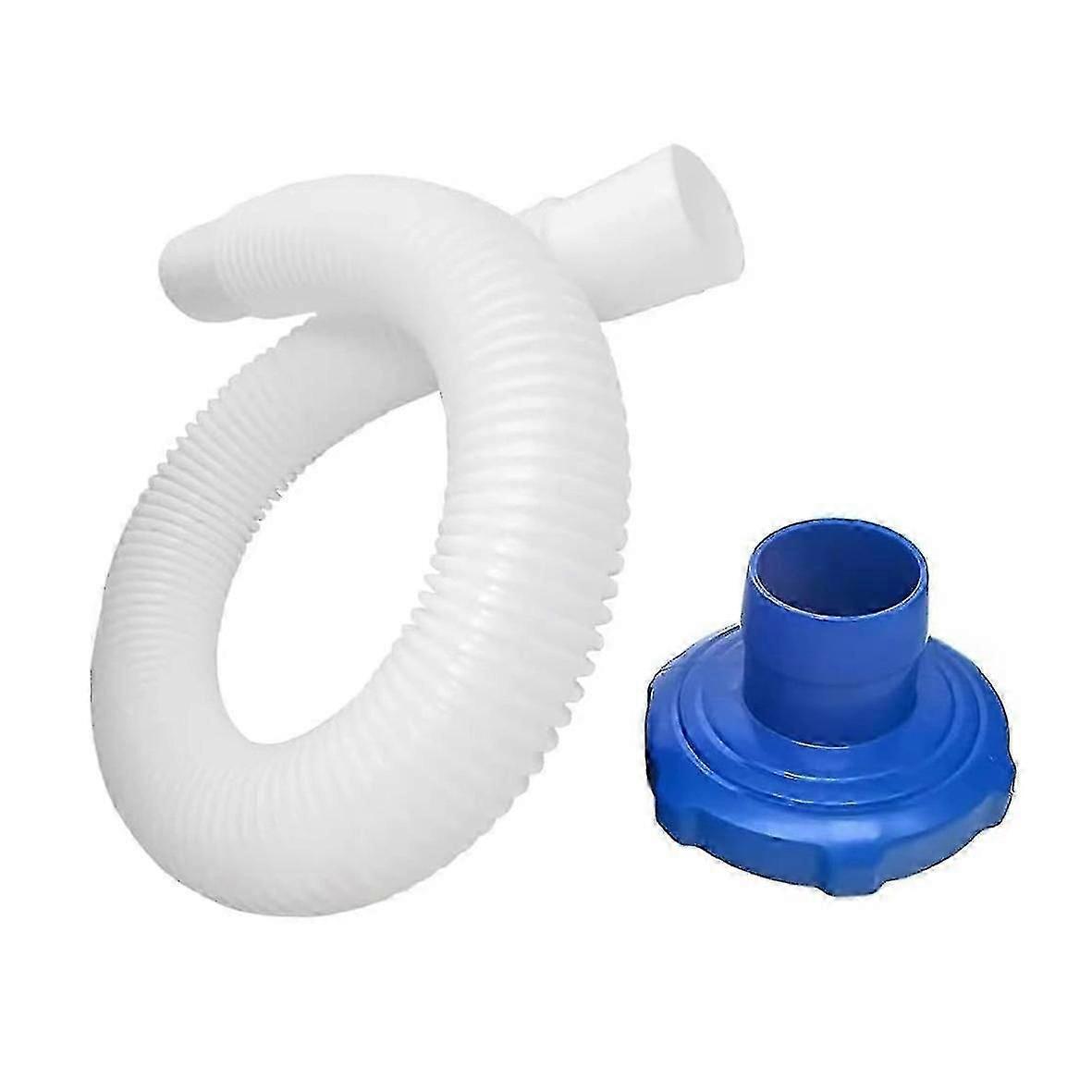 Intex 25016 Skimmer Hose 10531 with Adapter B 11238 for Above Ground Pools