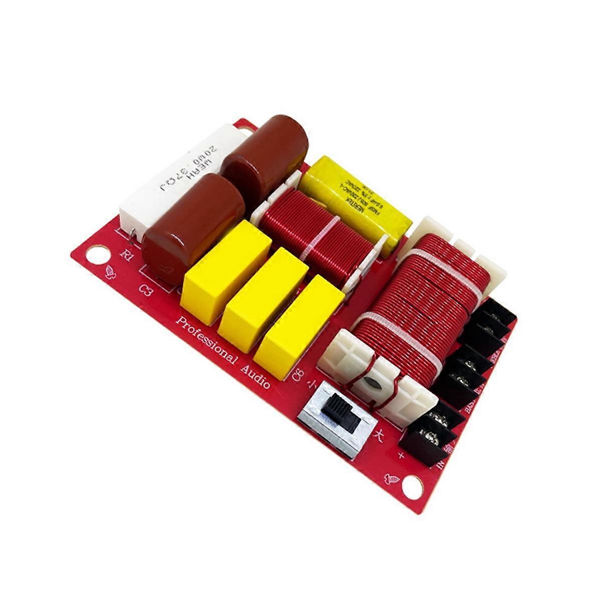 2-suuntainen äänikaiutin Crossover Professional Diskanttibasso Kotikaiuttimen korjauslevy Ammattimaiset lavakaiuttimen osat