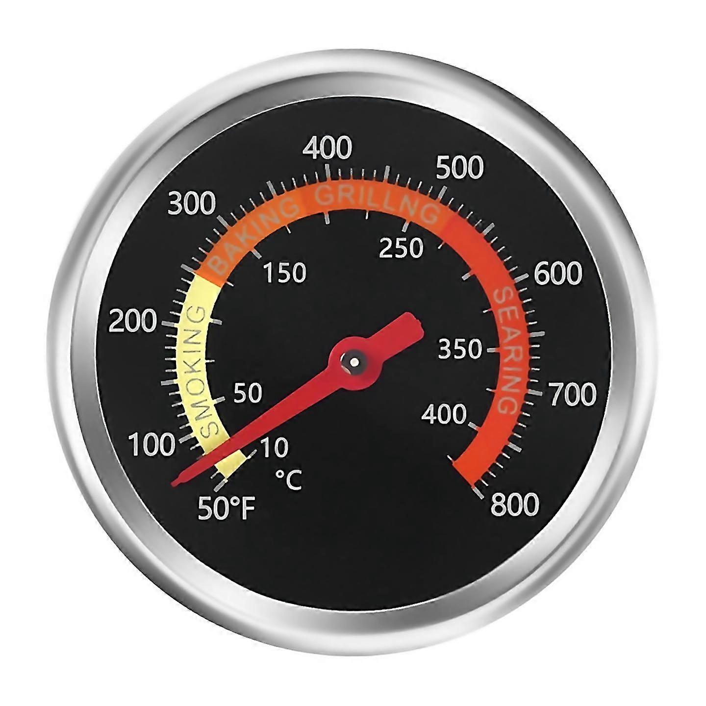 For Grill Thermometer Smoker Temperature Gauge Heat Indicator Compatible For Cooking