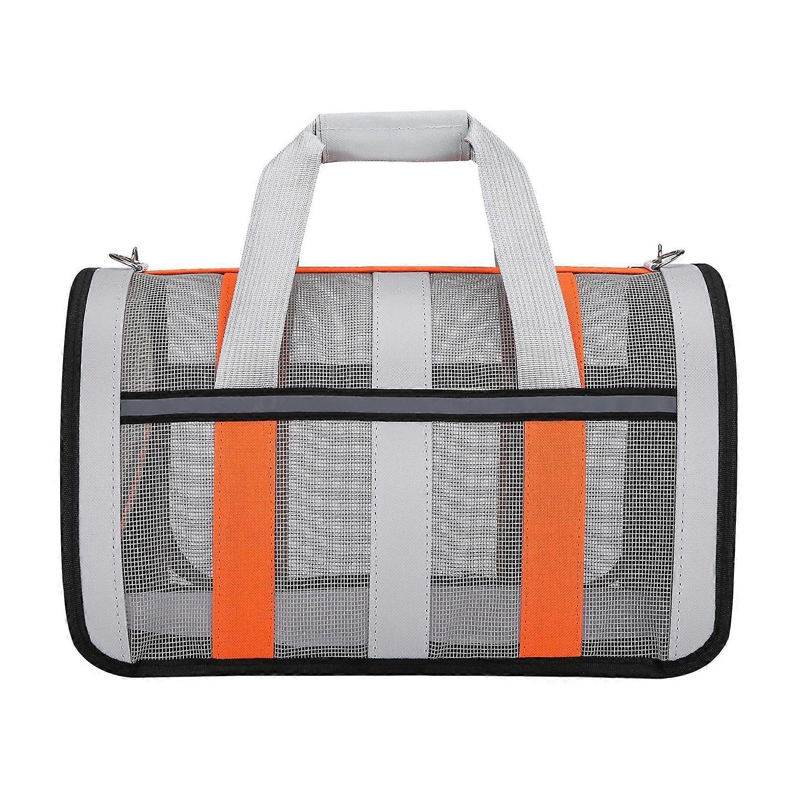 Foldable pet carrier bag – portable, lightweight, comfortable, durable, collapsible, unique zipper design