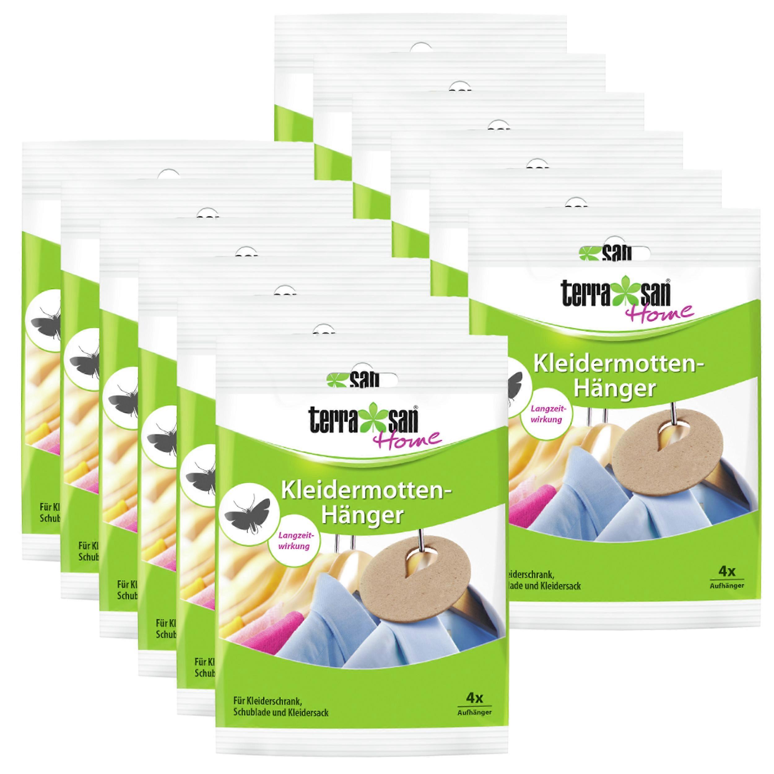 12 x TERRASAN HOME® Clothes Moth Hanger, 4 pieces