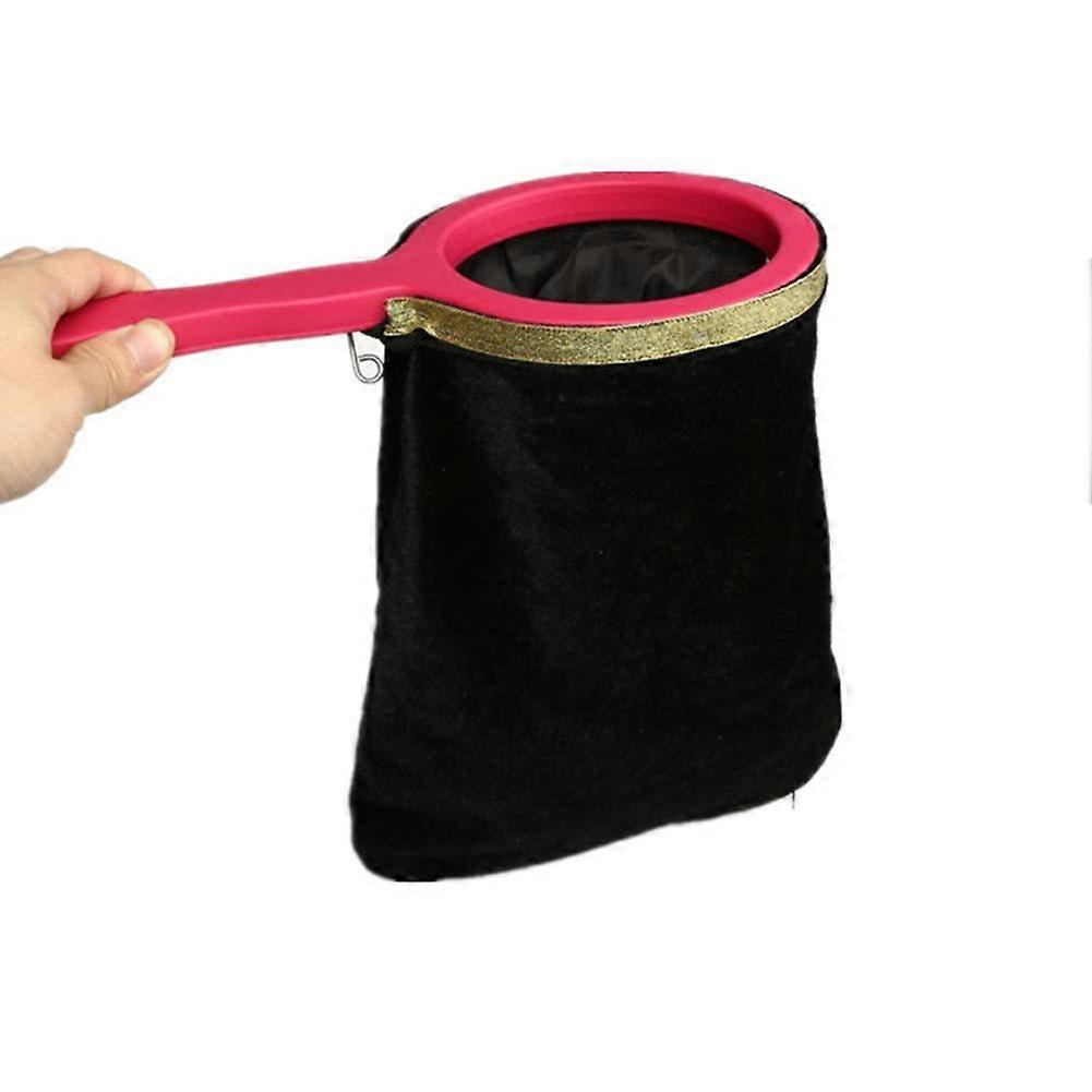 Magic Change Bag, Magic Bag with Carry Handle, Magic Trick Prop Tricks Bag, Magic Bag Made of Velvet Fabric