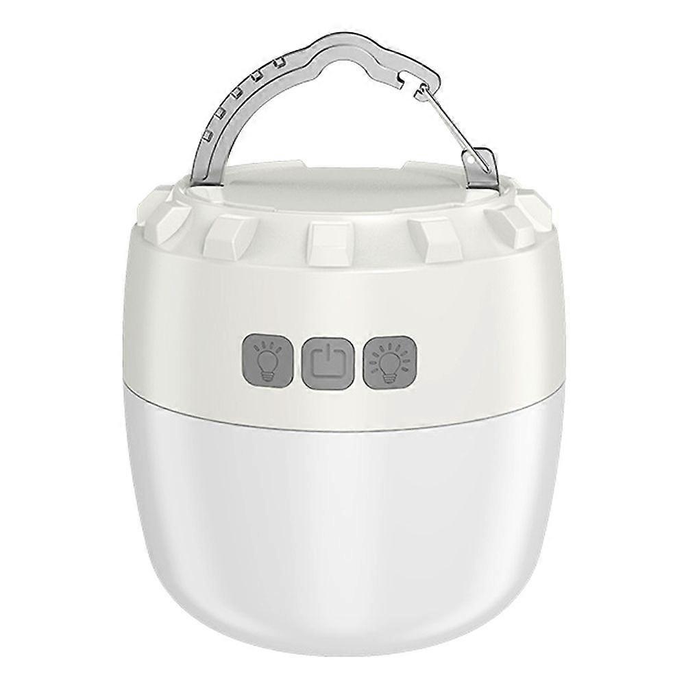 LED Camping Light Multifunctional Campsite Lantern Portable Tent Lamp USB Rechargeable & Waterproof Support 3 Adjustable Color Temperature Stepless Di