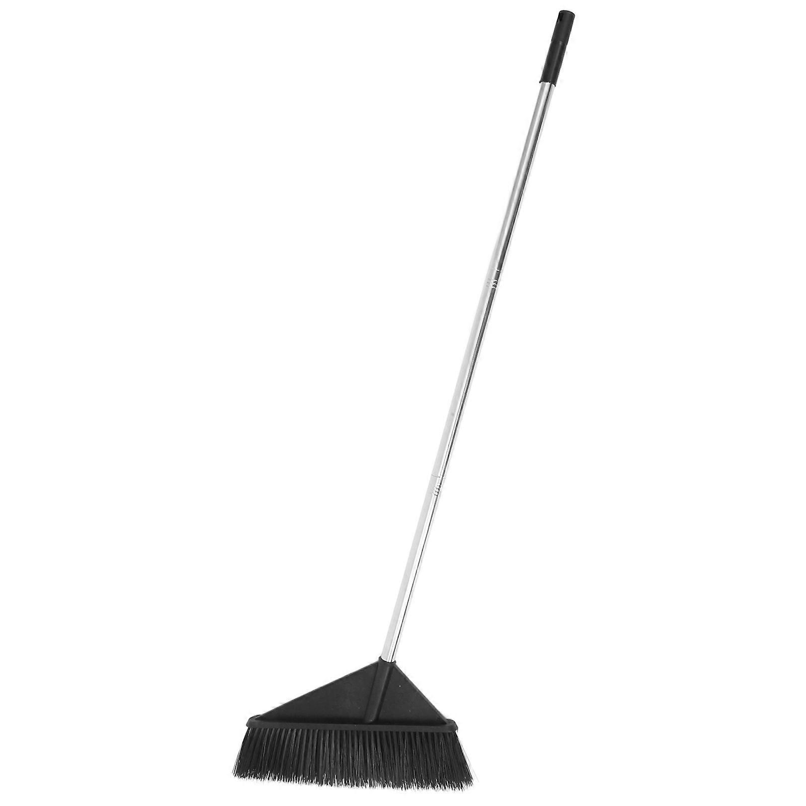 Heavy Duty Reusable Broom with Long Handle and Stiff Bristles for Indoor and Outdoor Cleaning – Versatile Floor Sweeper for Home and Warehouse Use