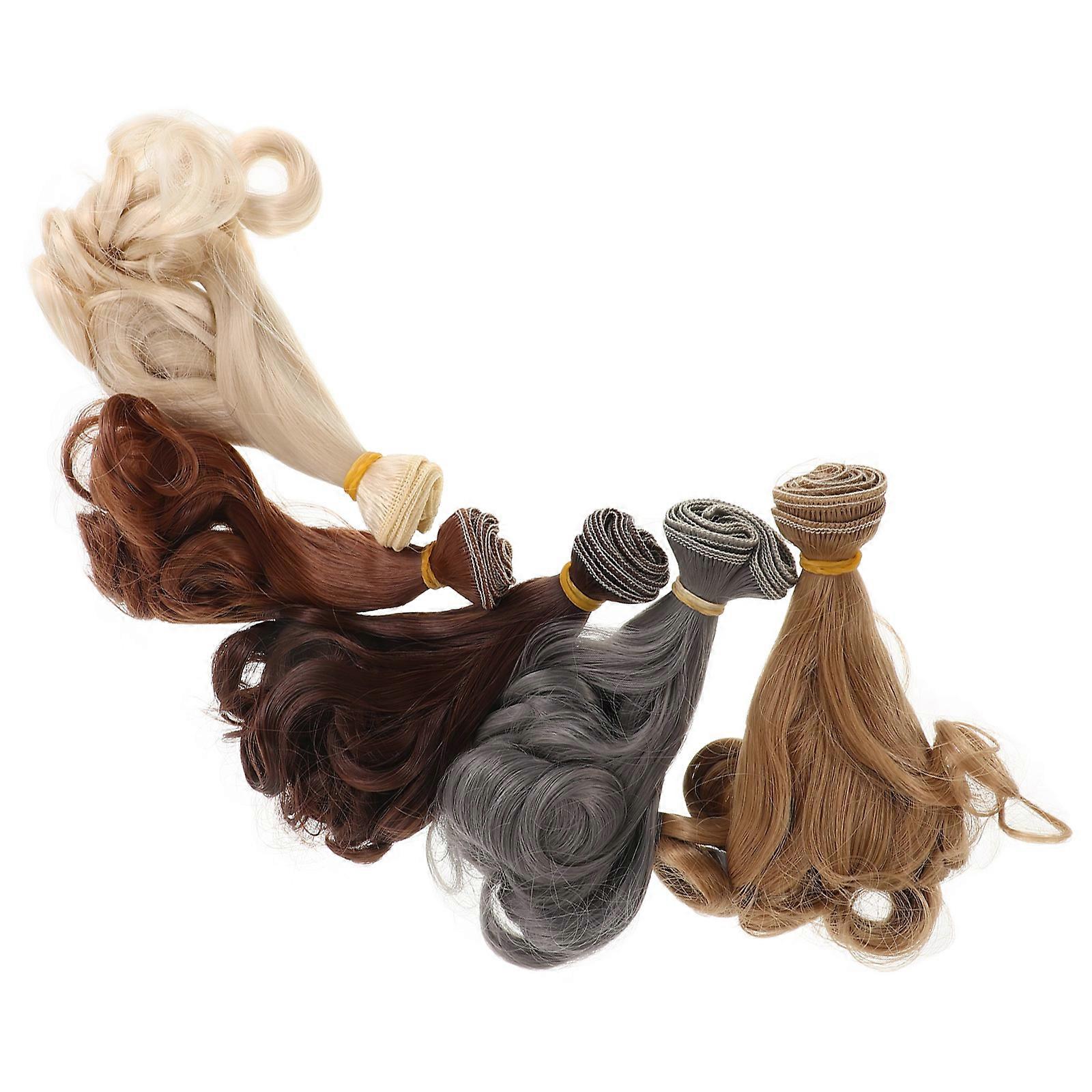 It seems like you're referring to a product listing for **BJD (Ball Jointed Doll) synthetic wigs or hair extensions**. Here's a breakdown of what