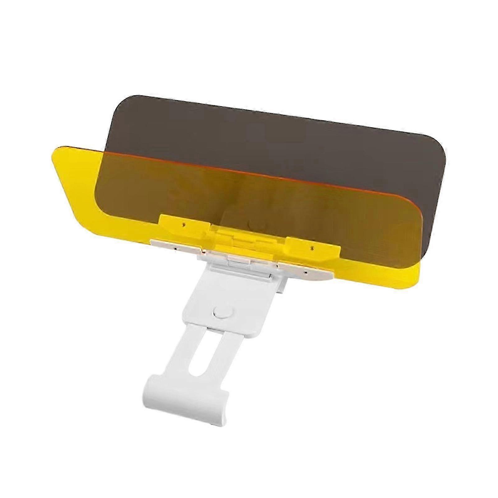 2-in-1 Anti-Glare Windshield Visor Sunshade for Car - Universal Durable Day & Night Protection for Sedan, SUV, Truck & RV with Easy Installa