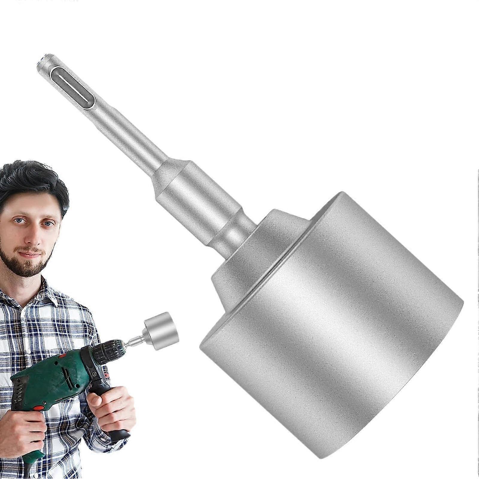 TPost ground rod driver, rotary hammer drill for steel TPost 45mm