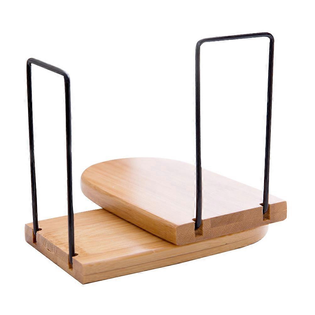 Bamboo bookends for Organization Elegant Design with Retractable and Sturdy Features 13x9.5cm