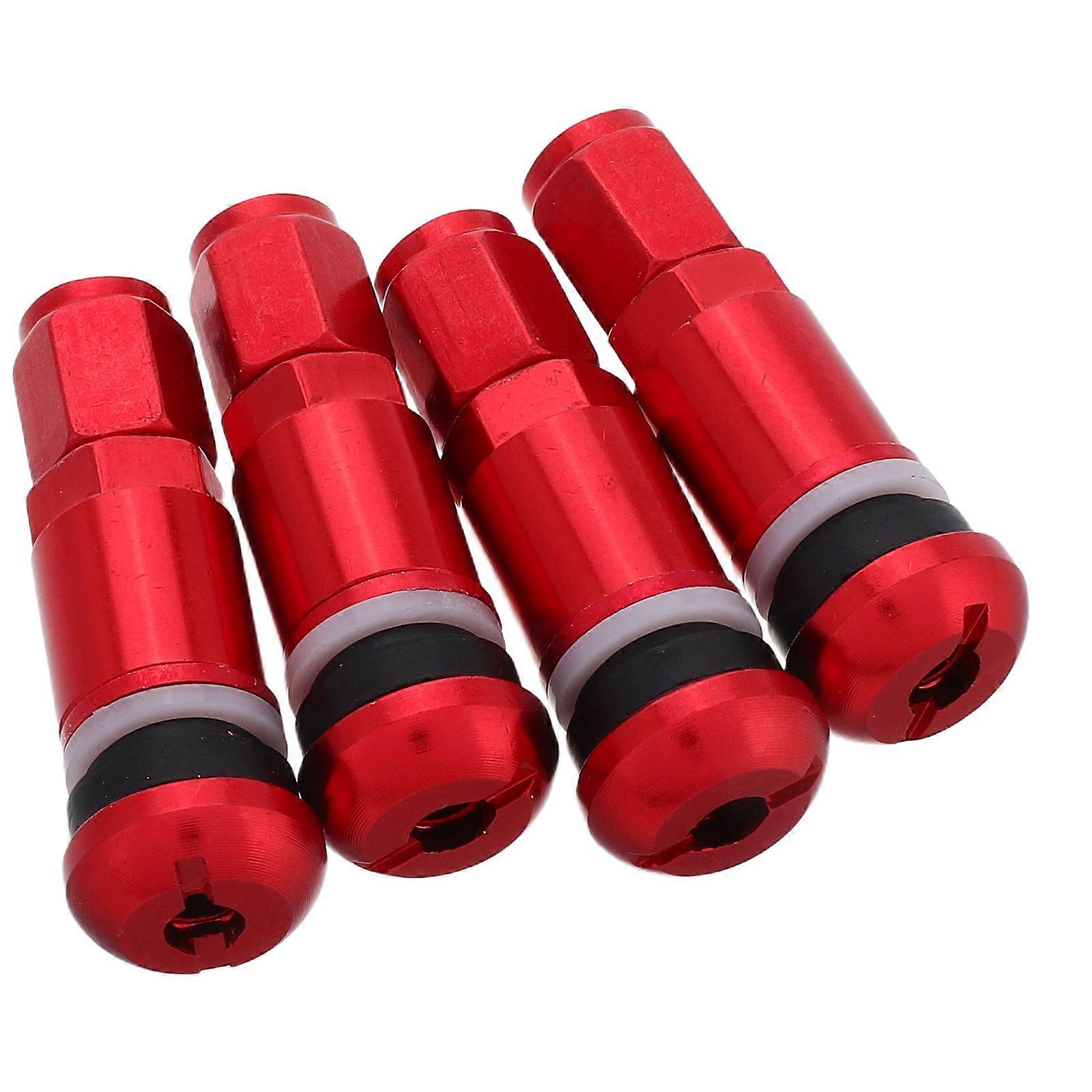 Tire Valve Replacement Sealing Rubber 4Pcs Ideal For Commercial Vehicle Operators