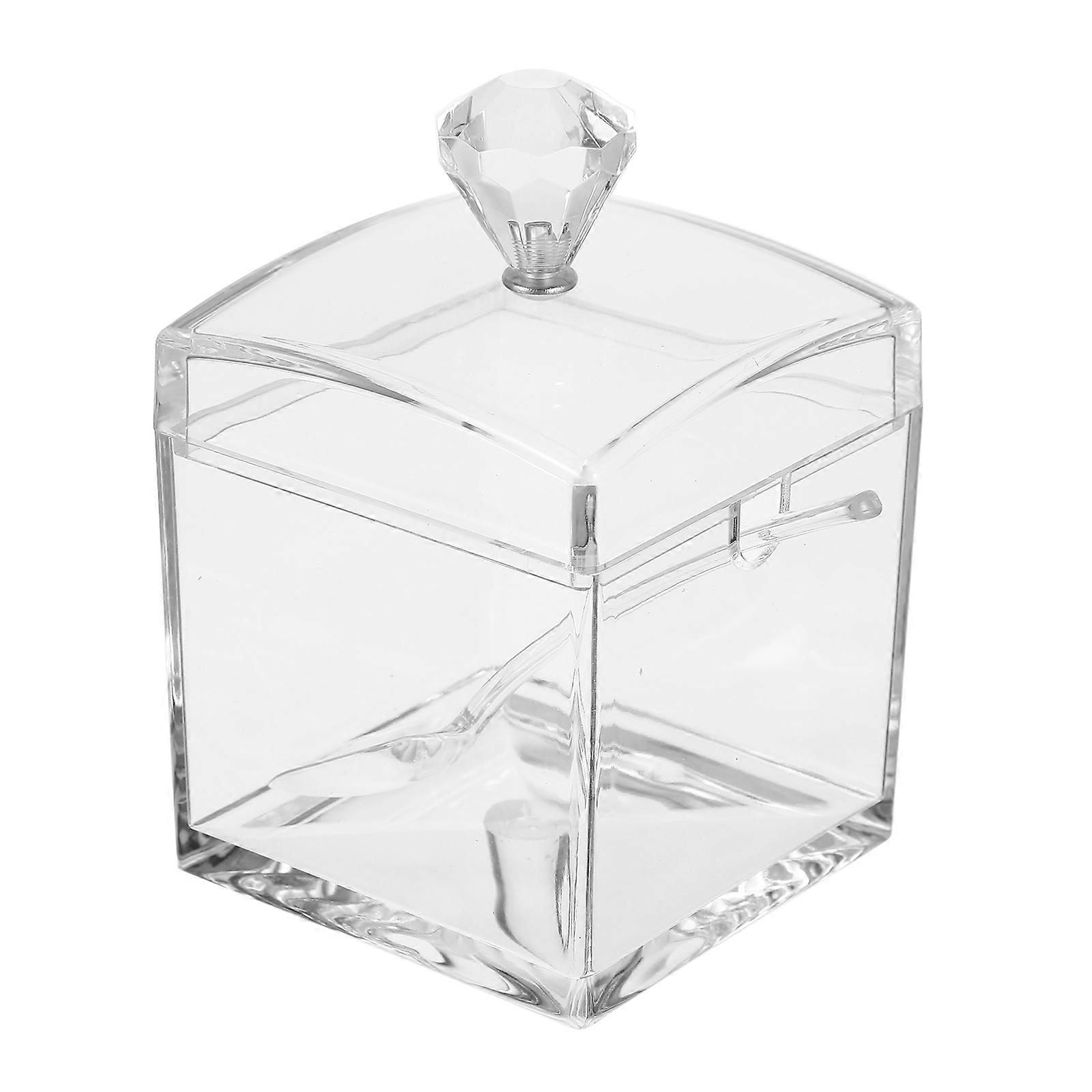 Square Shape Seasoning Container Square Bottle for Kitchen Storage Holder