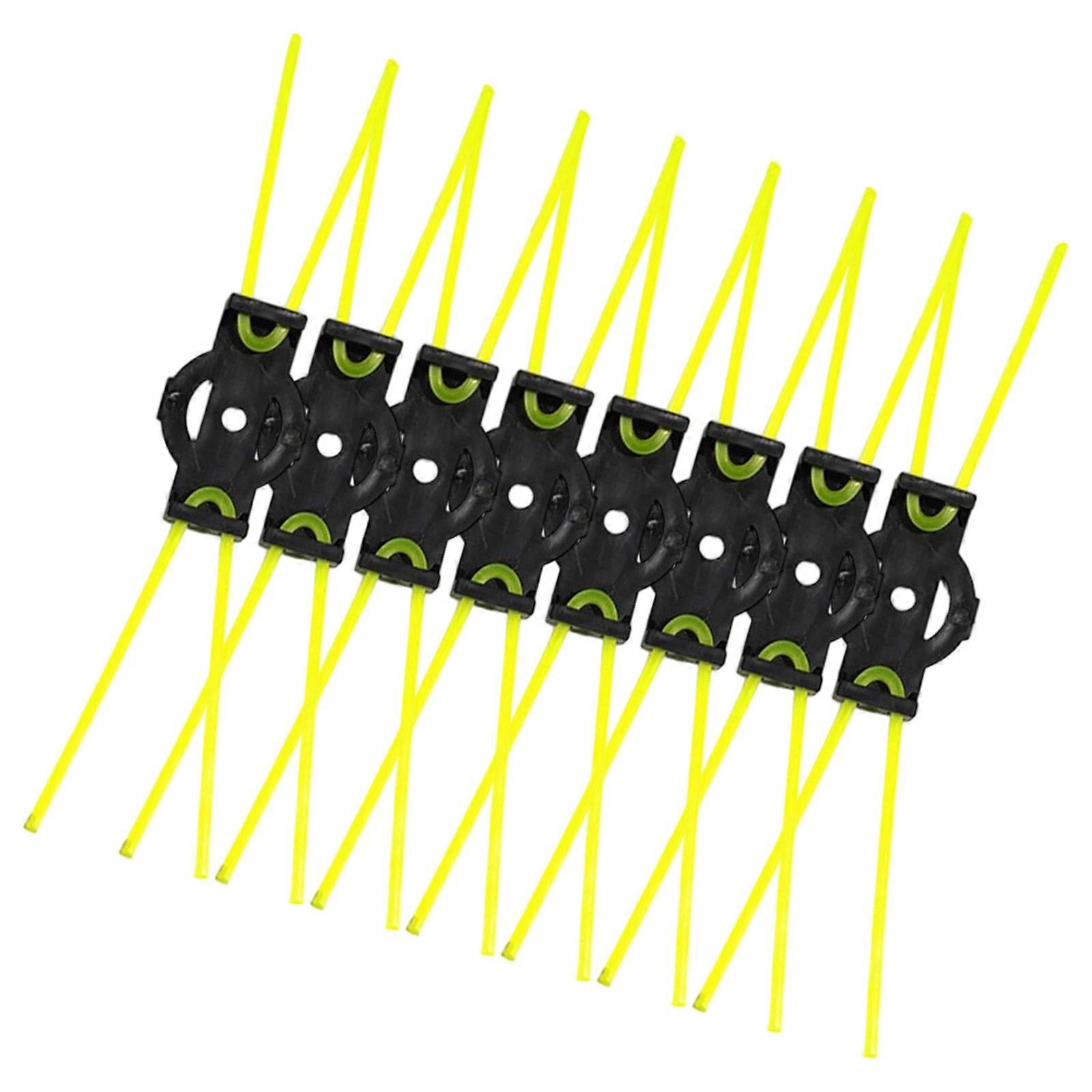 Multipurpose Nylon Grass Eater Line Quick Install Replacement String For Outdoor Power Tool Smooth Trimming Performances Multicolor