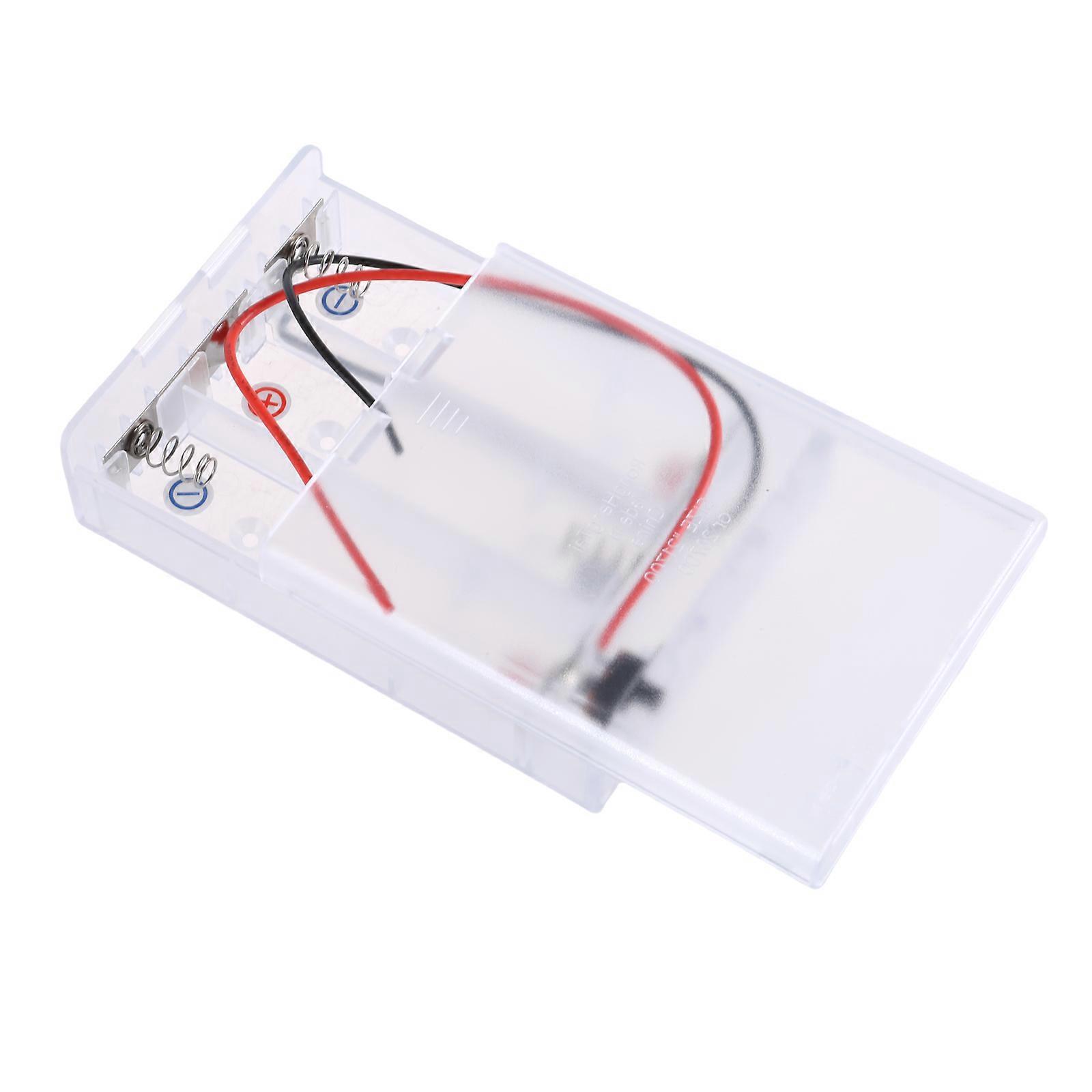 3Slots 21700 Battery Pack Holder, 3 Battery Configuration With Switching Battery Box For Electronics Energy Management Multicolor