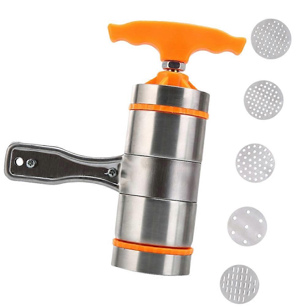 Manual Noodle Making Noodle Press Machine Stainless Steel for Kitchen Tool Home Use 1Set