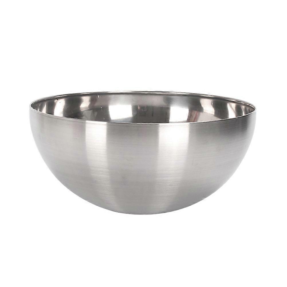 Stainless Steel Kitchen Bowl for Mixing Salad Fruit and Serving Snacks 20*9cm