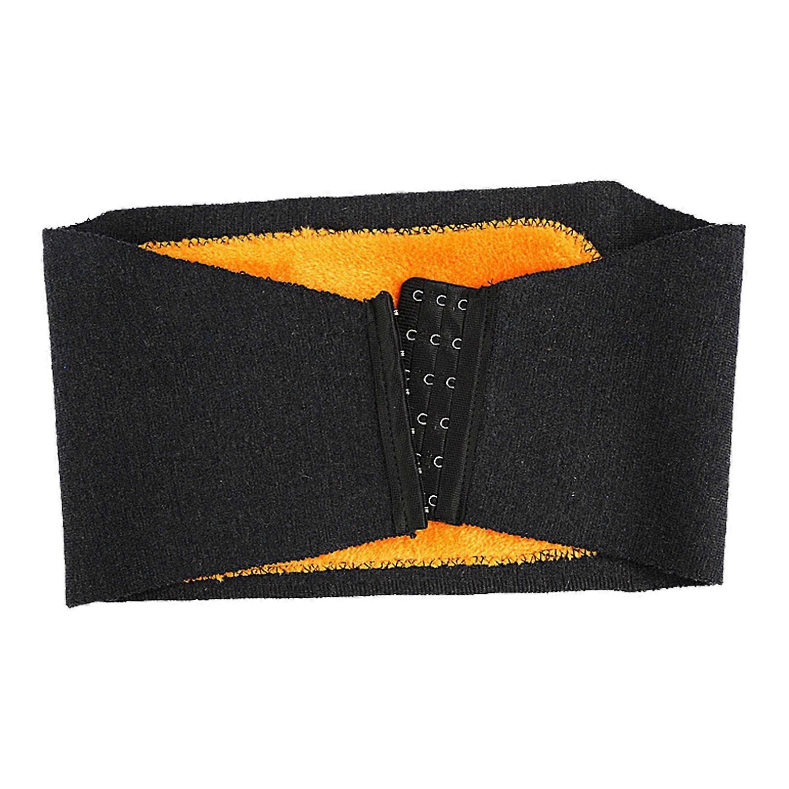 Thermal Belt | Plush Slimming Belt for Men and Women | Adjustable Three Button Design | Large Size