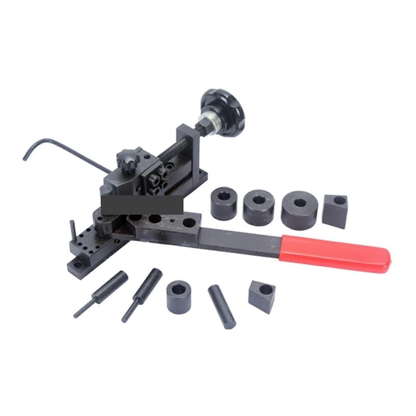 S/N: 20012 Small Metal Bending Machine Home DIY Manual Bender Fourth/Fifth Generation Multifunctional Bending Machine, Easy to Use (4th) Black 4th