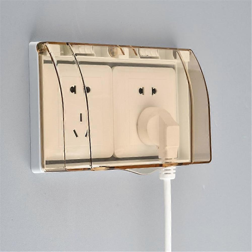 Outlet Cover Self-adhesive Waterproof 86-Type Electric Plug Socket Cover Protector