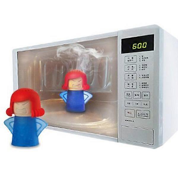 Microwave Cleaning Kitchen Gadget blue