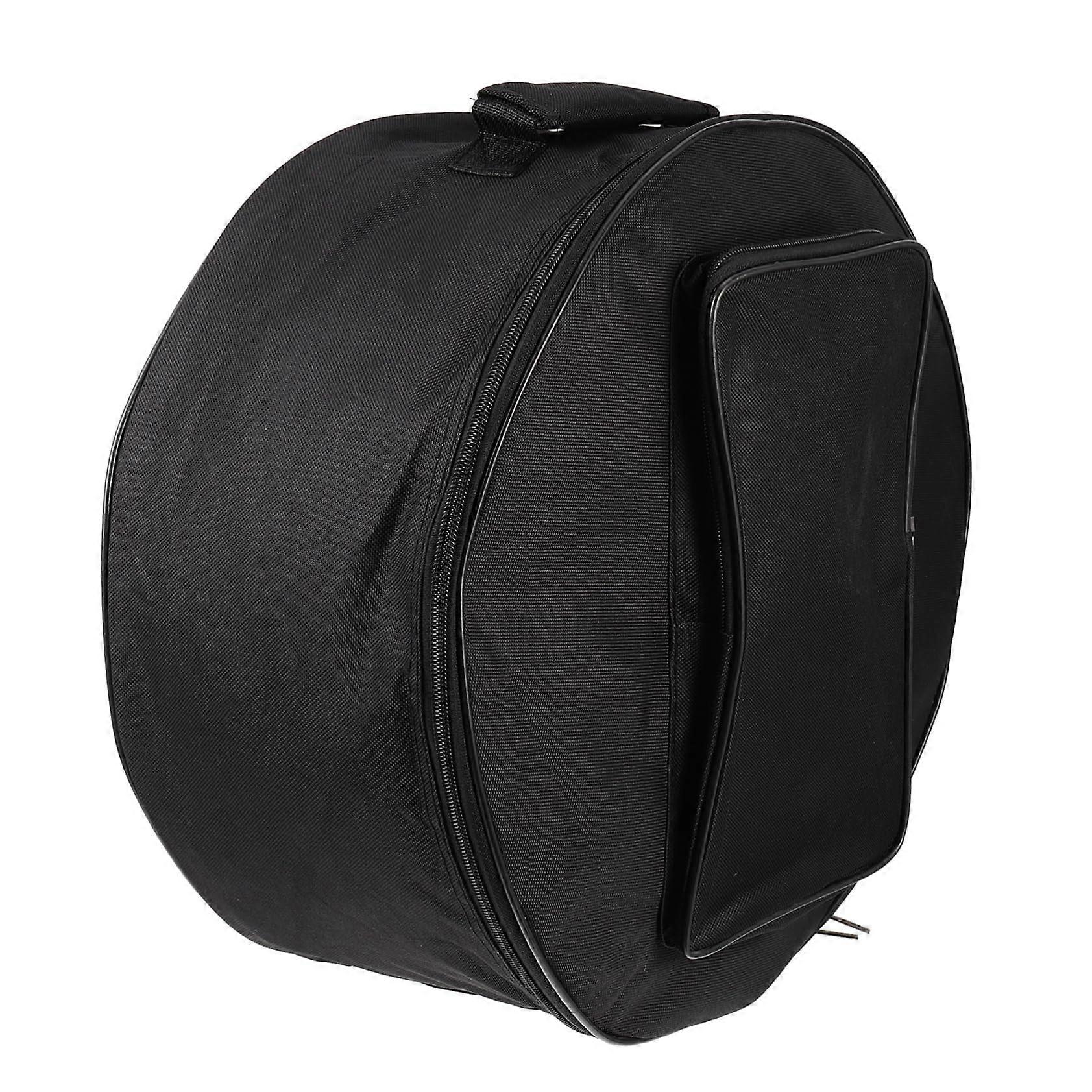 Padded Snare Drum Carry Bag for Snare Drum Durable and Lightweight with Outer Pocket for Accessories for Outdoor Performances Oxford Fabric Material