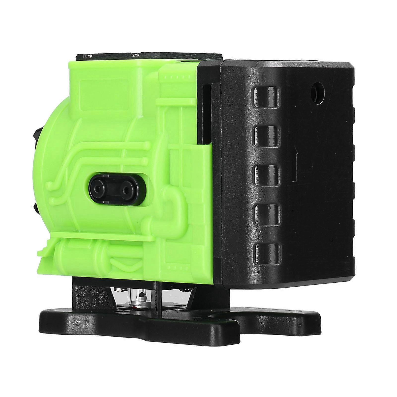 Multifunctional 12 Lines Green Light Laser Level 3° Self-leveling Machine Rechargeable Lithium Battery Leveling Tool Omnidirectional Ground Wall Stic