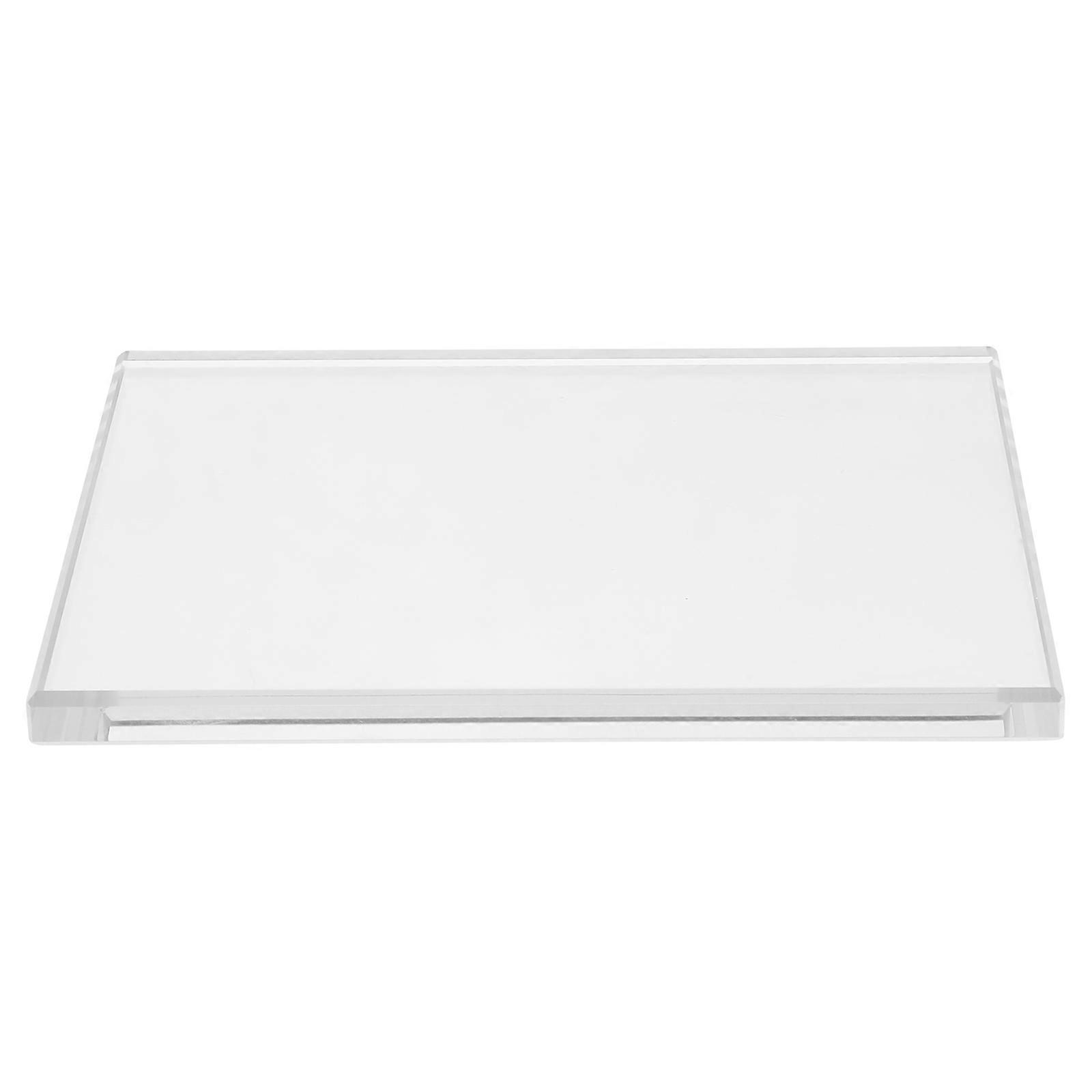 Clear Tempered Glass Sheet Board for DIY Crafts Grinding Scraping Plate Cutting Pad