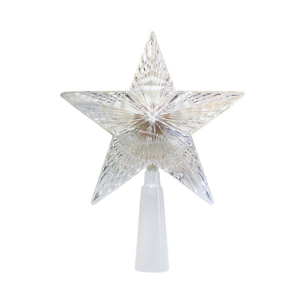 5 Tree Topper Led Light Glittering Home Decor Suitable For Christmas Holiday With 18 X 18 X 2cm Size 1Pack