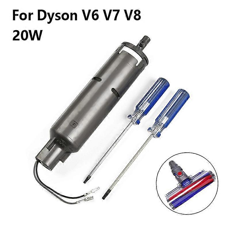 20W 电机软滚头适用于戴森 V6 V7 V8 刷条电机组件 966792 966792-02 吸尘器更换配件